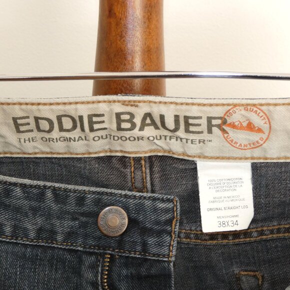 Eddie Bauer Original Straight Leg Denim Jeans - Picture 3 of 6